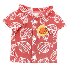 Load image into Gallery viewer, Cat Halloween Costume Animal Corssing Tom Nook Shirt Leaf Shirt Pet Cosplay