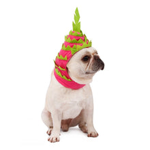 Load image into Gallery viewer, Pet Halloween Costume Dragon Fruit Hat for Cat Dog