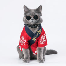 Load image into Gallery viewer, Sushi Chef Kimono Uniform "Top Chef" Cat Outfit