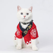 Load image into Gallery viewer, Sushi Chef Kimono Uniform "Top Chef" Cat Outfit