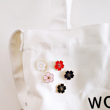 Load image into Gallery viewer, Japanese style sakura pin pink red white blue black