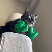 Load image into Gallery viewer, Hulk Arm Cat Cosplay Toy – 3D Printed Neck-Hanging Gag Costume
