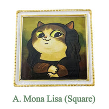 Load image into Gallery viewer, Cat Magnet Art Painting

